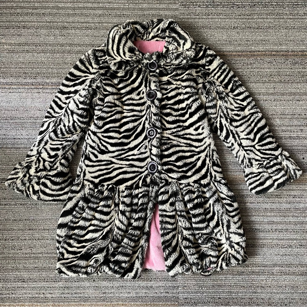 WIDGEON Kids Zebra Coat